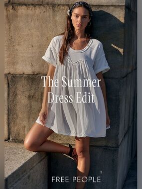 Free People Catalina Babydoll Mini Dress
